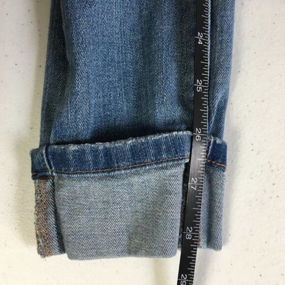 Universal Thread Jeans Women’s Size 00 24R Cuffed - Puckered - Measures 25x30 - Picture 12 of 13